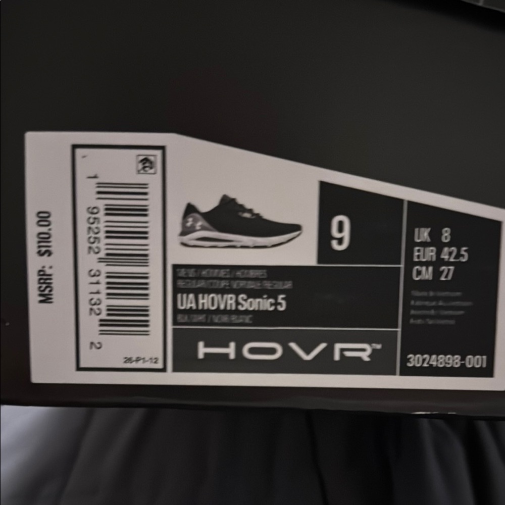 Under Armour HOVR Sonic 5 Men's Running Shoes - Black